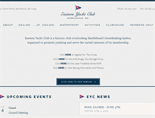 Tablet Screenshot of easternyc.org